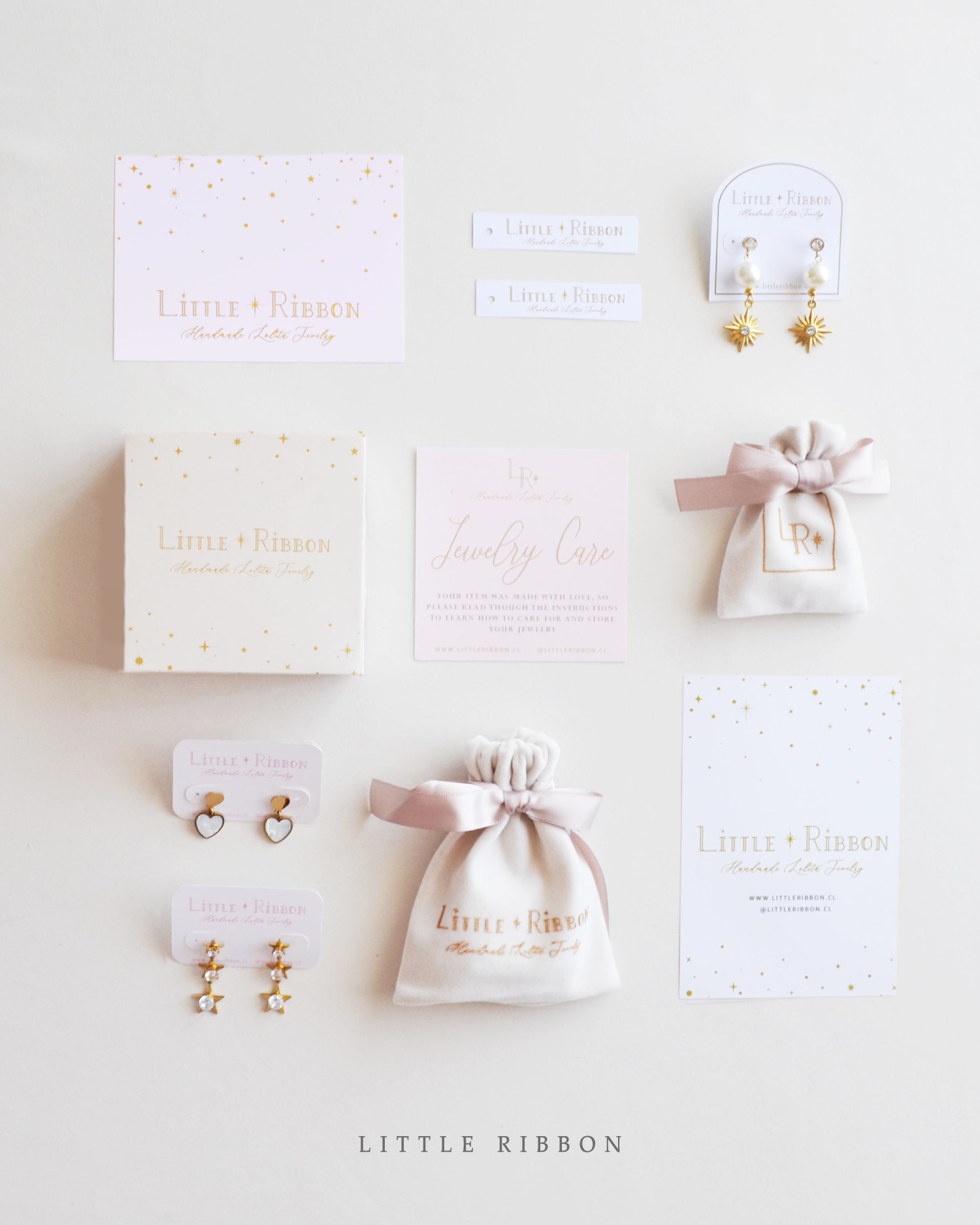 My Order Little Ribbon Branding Packaging vertical web II