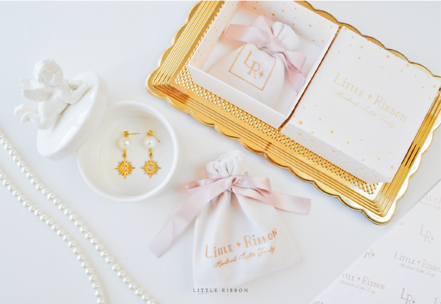 Jewelry Care & Materials Little Ribbon web II