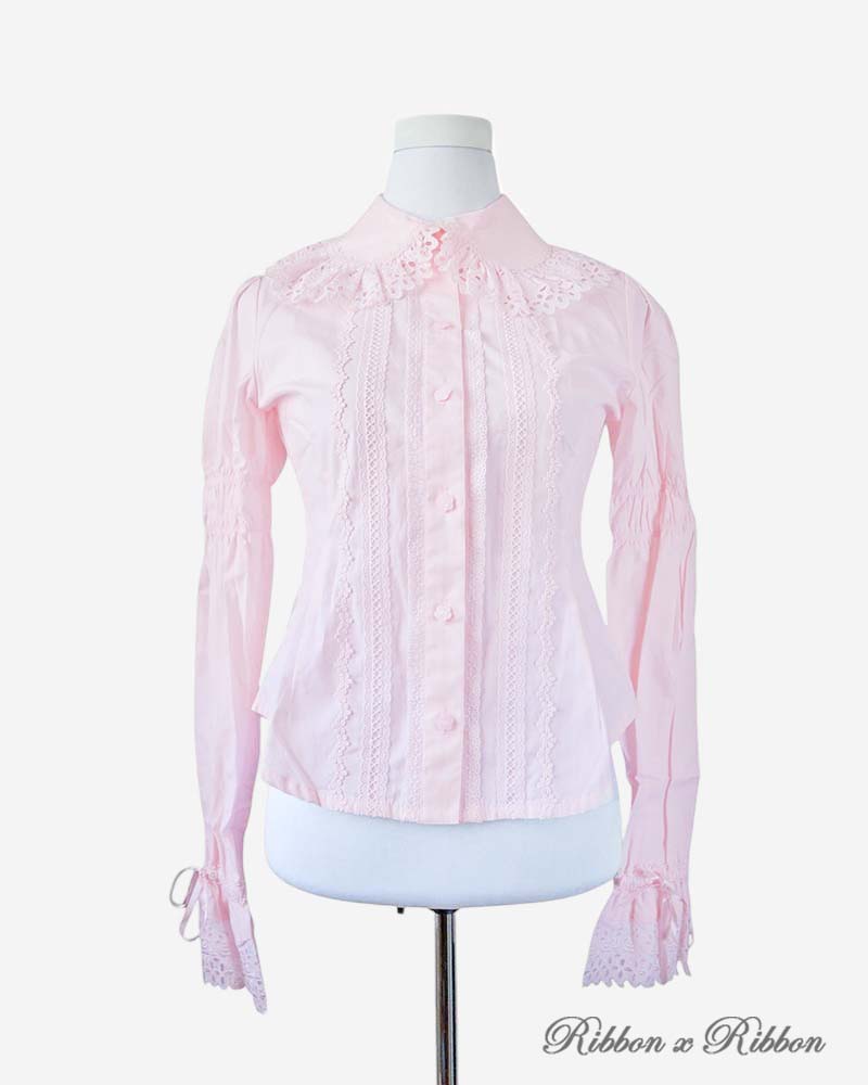 Baby the star shine bright Back pintuck blouse