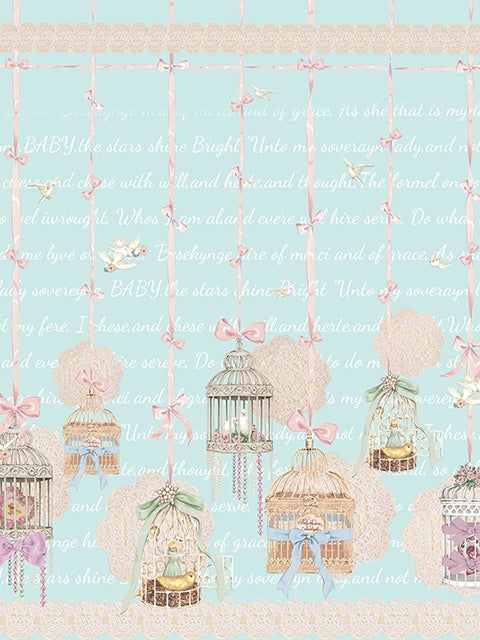 Baby the star shine bright Be My Valentine ~Juno's Blessings and Aria of Birds~ Skirt