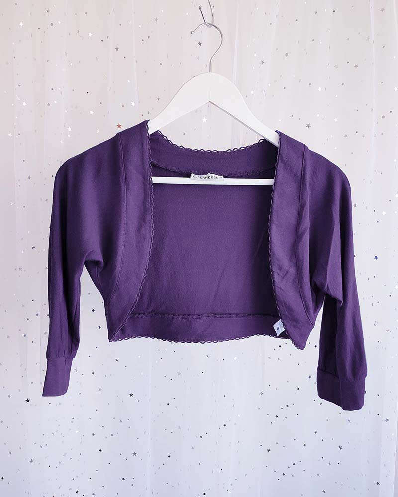 Lolita Bolero Shrug Purple