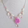 Lolita Necklace Rose Series Purple Color