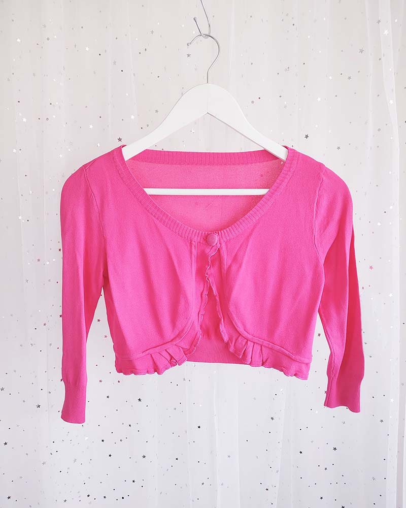 Lolita Taobao Hot Pink Bolero
