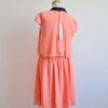 Salmon Orange Party Dress