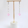 Lolita Handmade Pearl Heart Earrings