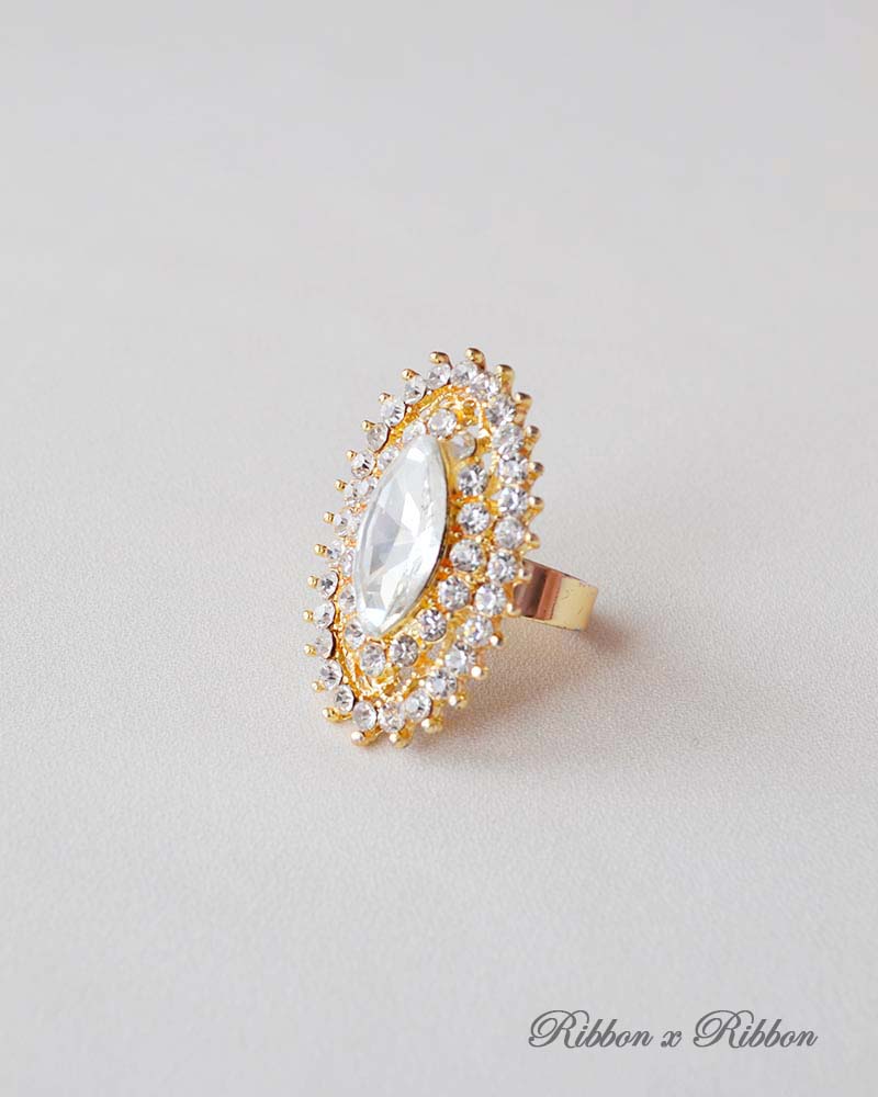 Lolita Ring Rhinestone Set