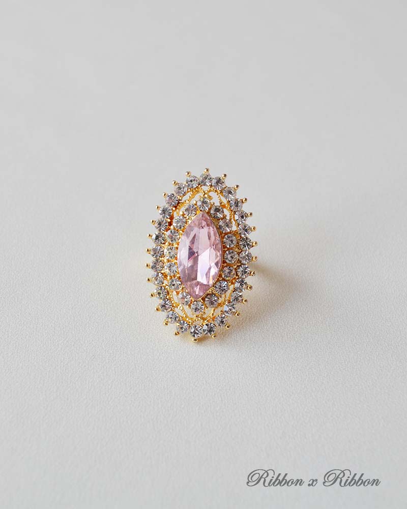 Lolita Ring Rhinestone Set