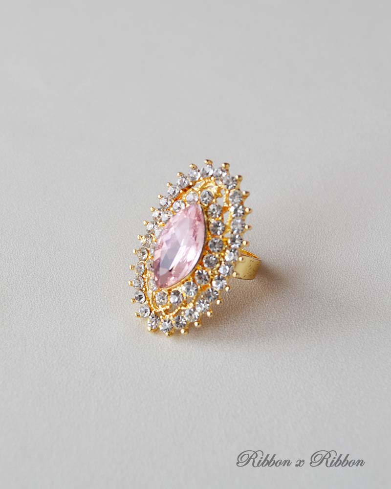 Lolita Ring Rhinestone Set