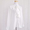 Lolita Blouse Ruffle Chiffon