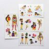 Sailor Moon Temporary Tattoo Vintage 1994
