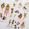 Sailor Moon Temporary Tattoo Vintage 1994