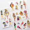 Sailor Moon Temporary Tattoo Vintage 1994