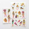 Sailor Moon Temporary Tattoo Vintage 1994