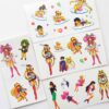 Sailor Moon Temporary Tattoo Vintage 1994