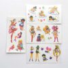 Sailor Moon Temporary Tattoo Vintage 1994