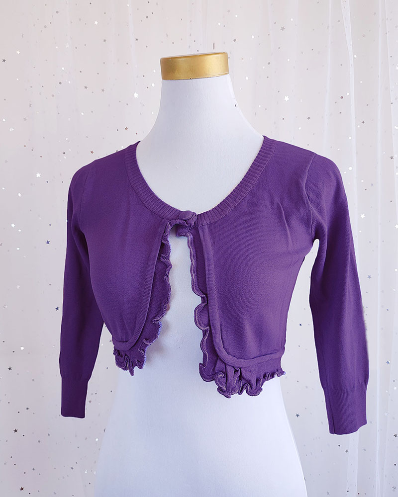 Lolita Taobao Purple Bolero