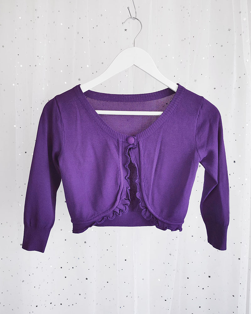 Lolita Taobao Purple Bolero