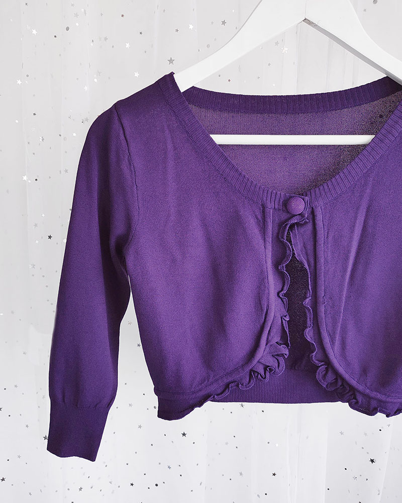 Lolita Taobao Purple Bolero