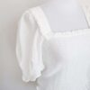 Lolita Full-shirred white Blouse